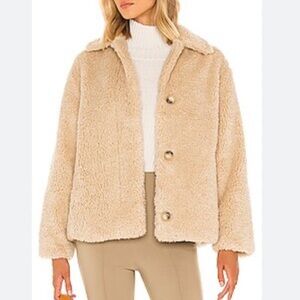 Vince camal teddy coat